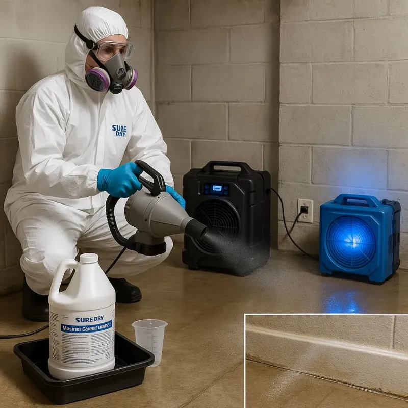 Sanitization and Odor Removal process in Silver Summit, UT